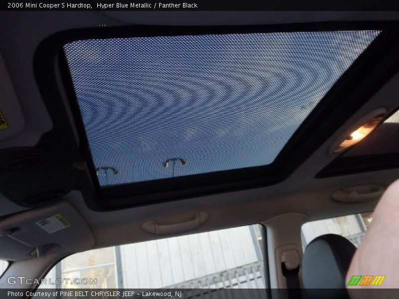 Hyper Blue Metallic / Panther Black 2006 Mini Cooper S Hardtop