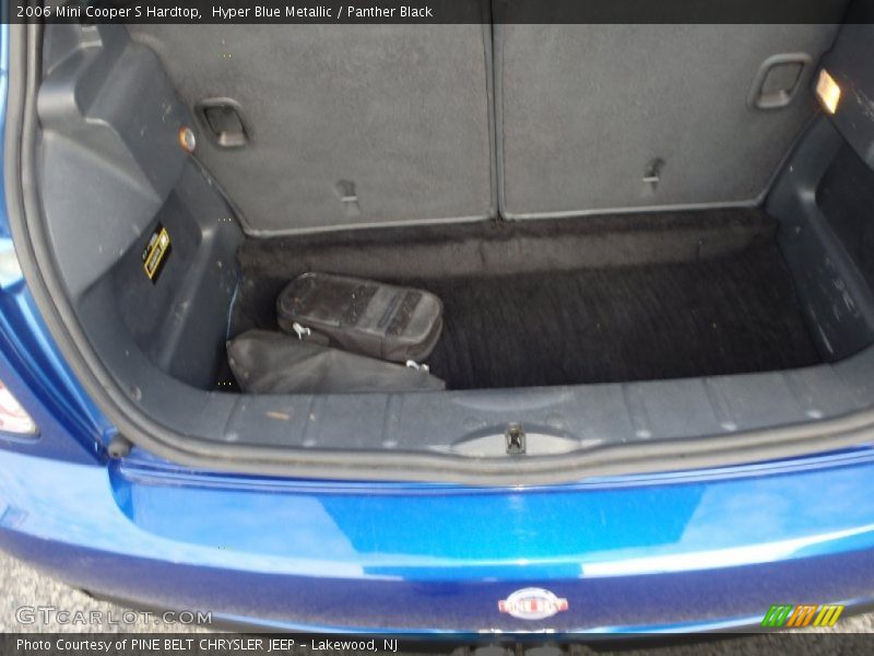 Hyper Blue Metallic / Panther Black 2006 Mini Cooper S Hardtop