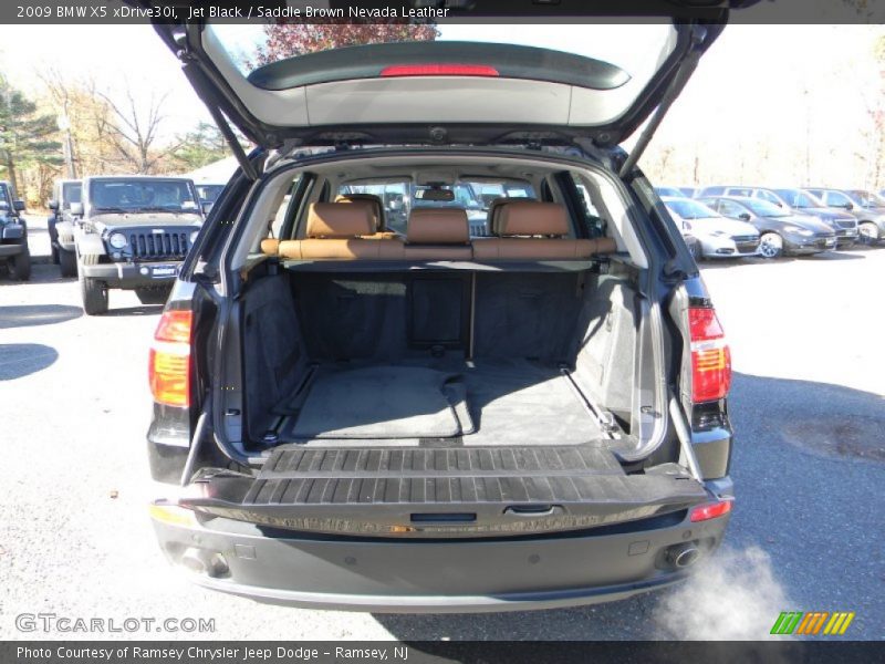 Jet Black / Saddle Brown Nevada Leather 2009 BMW X5 xDrive30i