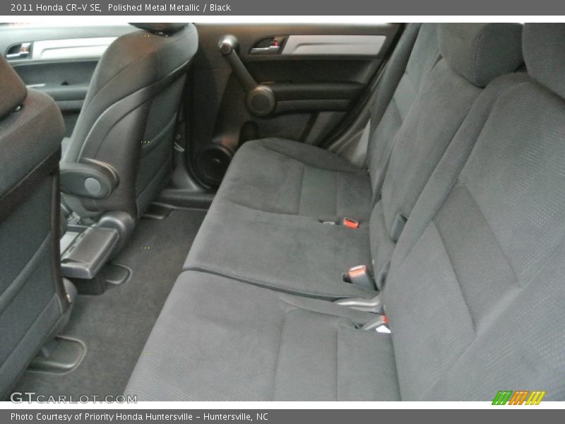 Polished Metal Metallic / Black 2011 Honda CR-V SE