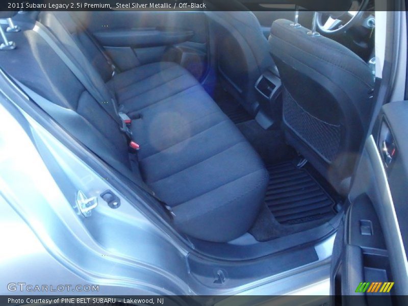 Steel Silver Metallic / Off-Black 2011 Subaru Legacy 2.5i Premium