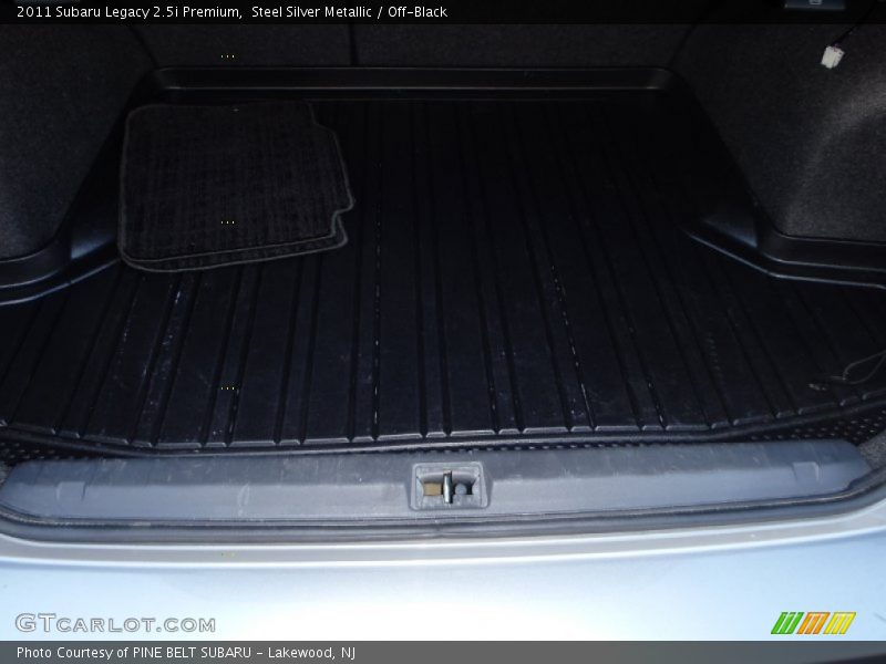 Steel Silver Metallic / Off-Black 2011 Subaru Legacy 2.5i Premium