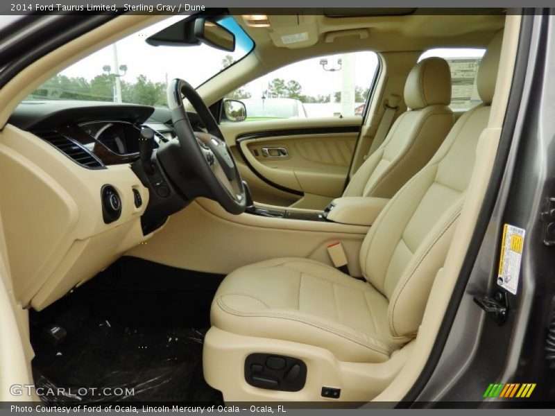 Front Seat of 2014 Taurus Limited