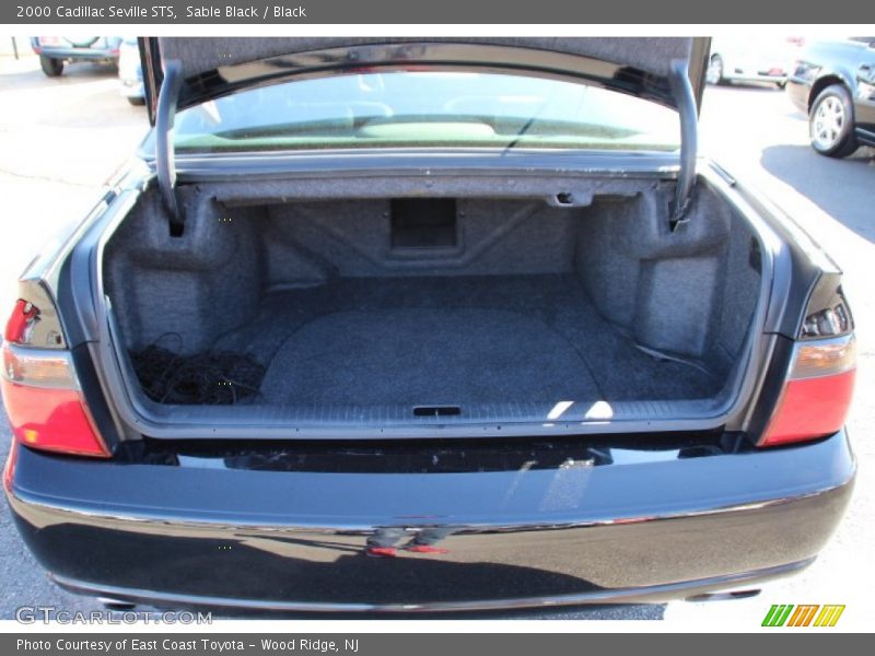Sable Black / Black 2000 Cadillac Seville STS