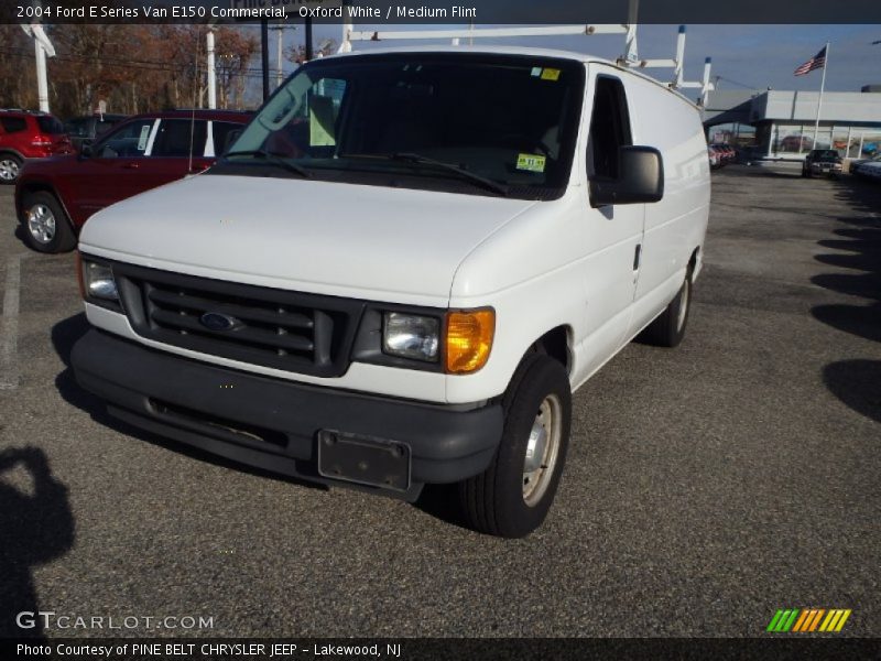 Oxford White / Medium Flint 2004 Ford E Series Van E150 Commercial