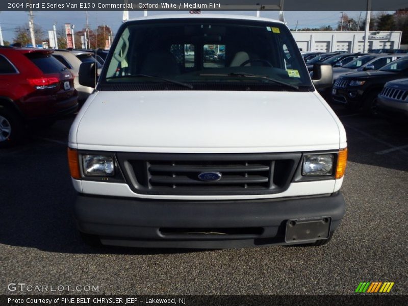Oxford White / Medium Flint 2004 Ford E Series Van E150 Commercial