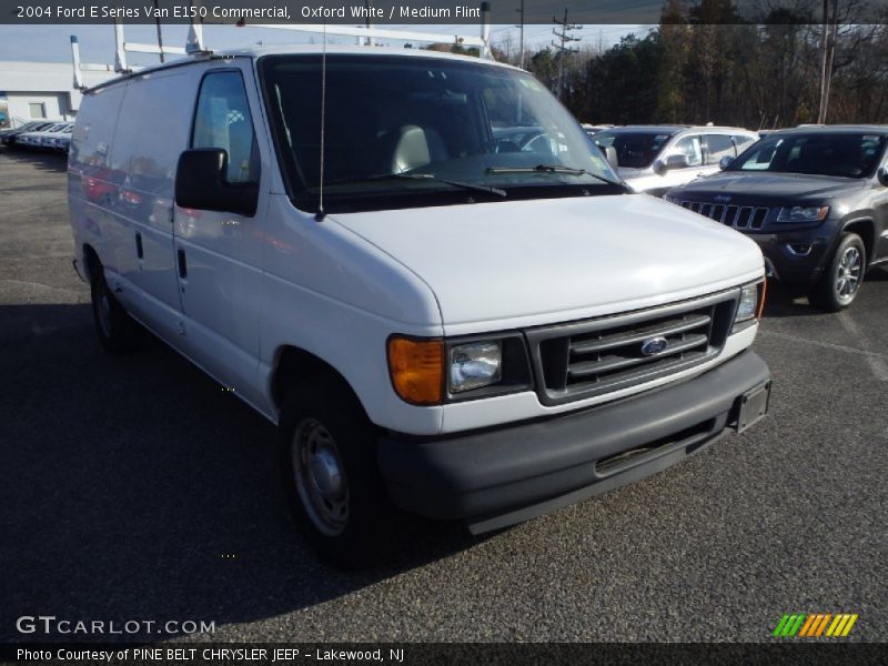 Oxford White / Medium Flint 2004 Ford E Series Van E150 Commercial