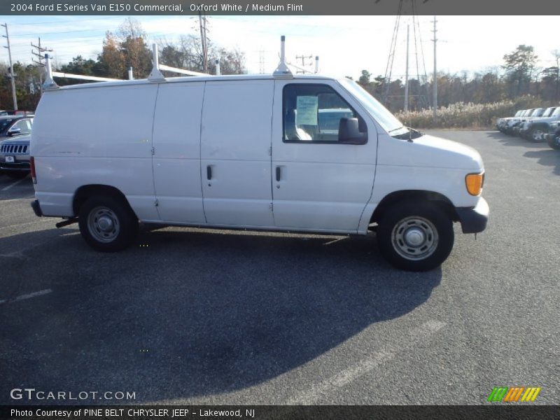 Oxford White / Medium Flint 2004 Ford E Series Van E150 Commercial
