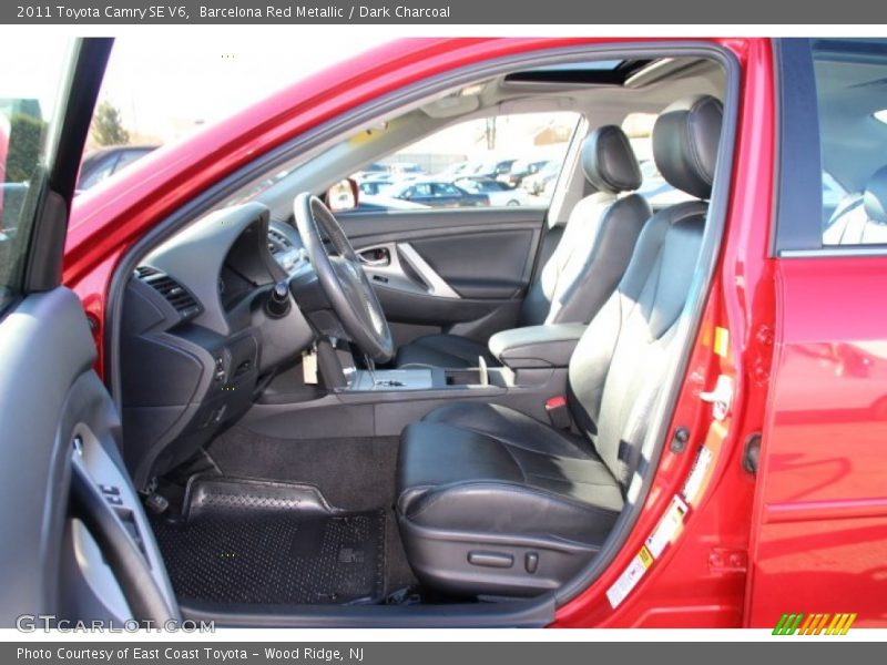 Barcelona Red Metallic / Dark Charcoal 2011 Toyota Camry SE V6
