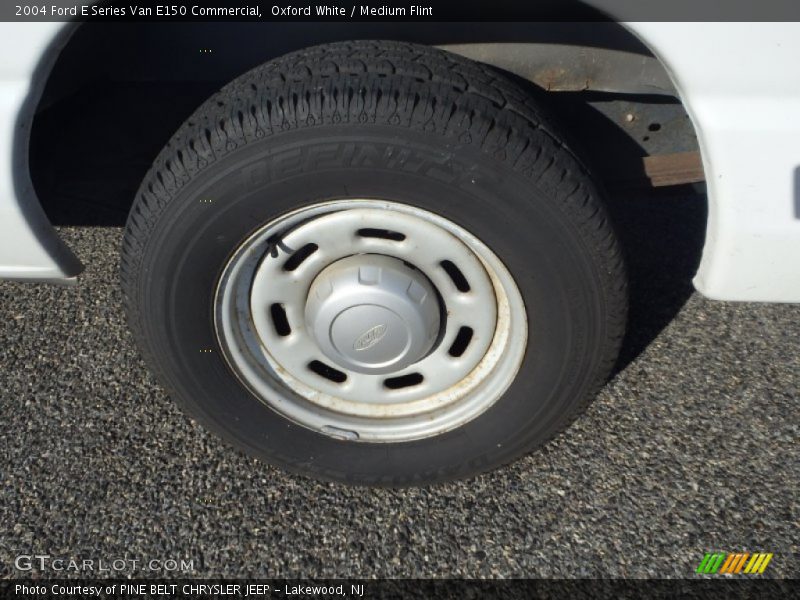 Oxford White / Medium Flint 2004 Ford E Series Van E150 Commercial