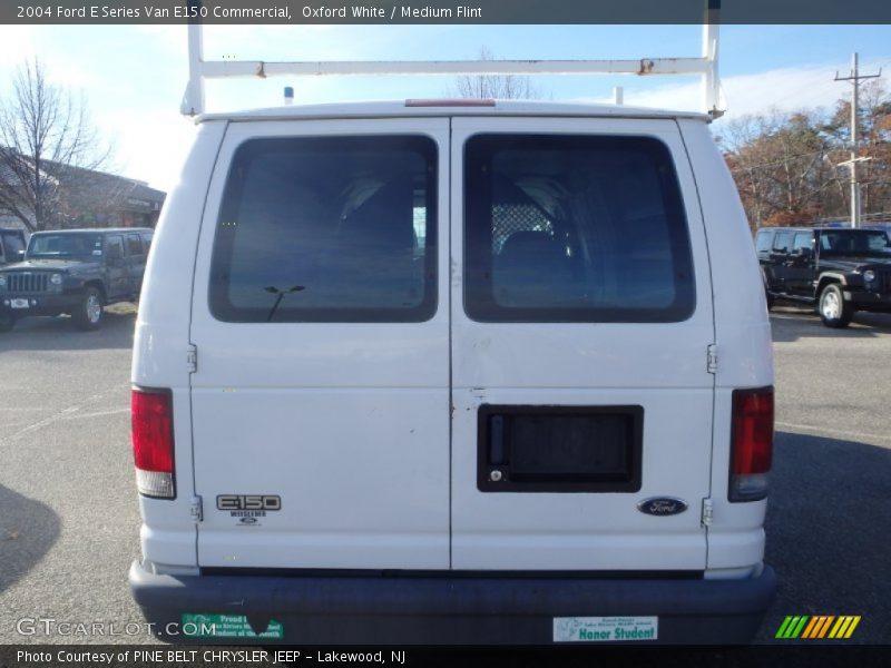 Oxford White / Medium Flint 2004 Ford E Series Van E150 Commercial