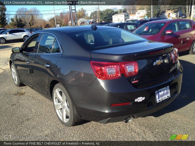 Ashen Gray Metallic / Jet Black/Brownstone 2014 Chevrolet Malibu LTZ