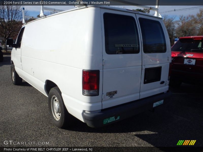 Oxford White / Medium Flint 2004 Ford E Series Van E150 Commercial