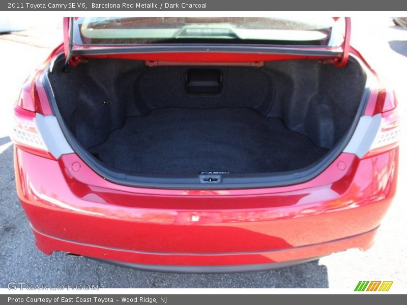 Barcelona Red Metallic / Dark Charcoal 2011 Toyota Camry SE V6
