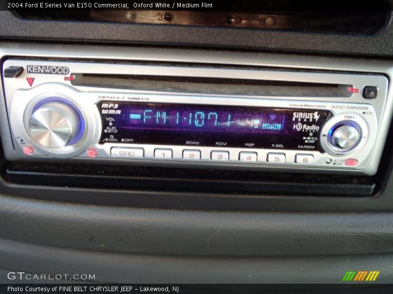 Oxford White / Medium Flint 2004 Ford E Series Van E150 Commercial