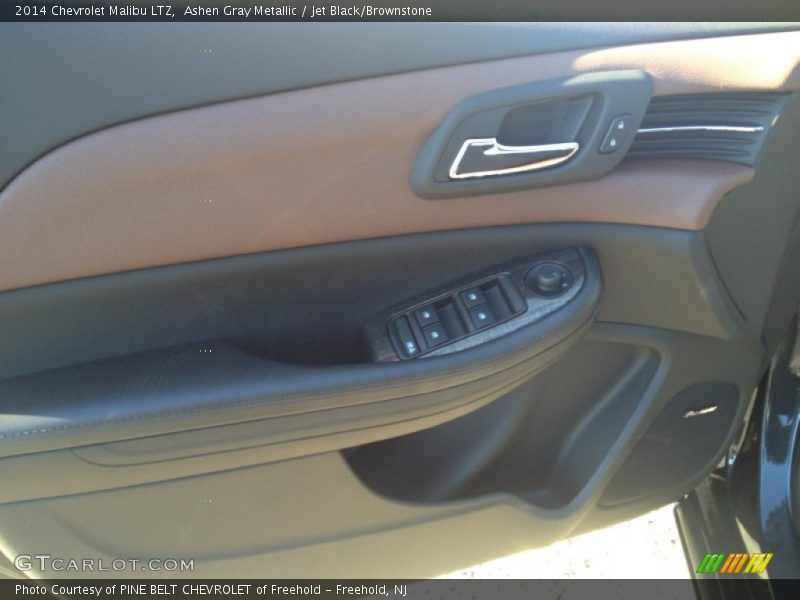 Ashen Gray Metallic / Jet Black/Brownstone 2014 Chevrolet Malibu LTZ