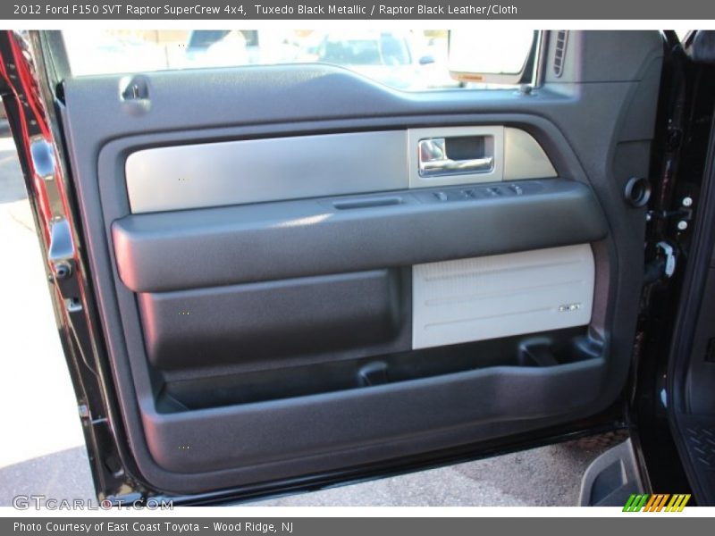 Tuxedo Black Metallic / Raptor Black Leather/Cloth 2012 Ford F150 SVT Raptor SuperCrew 4x4