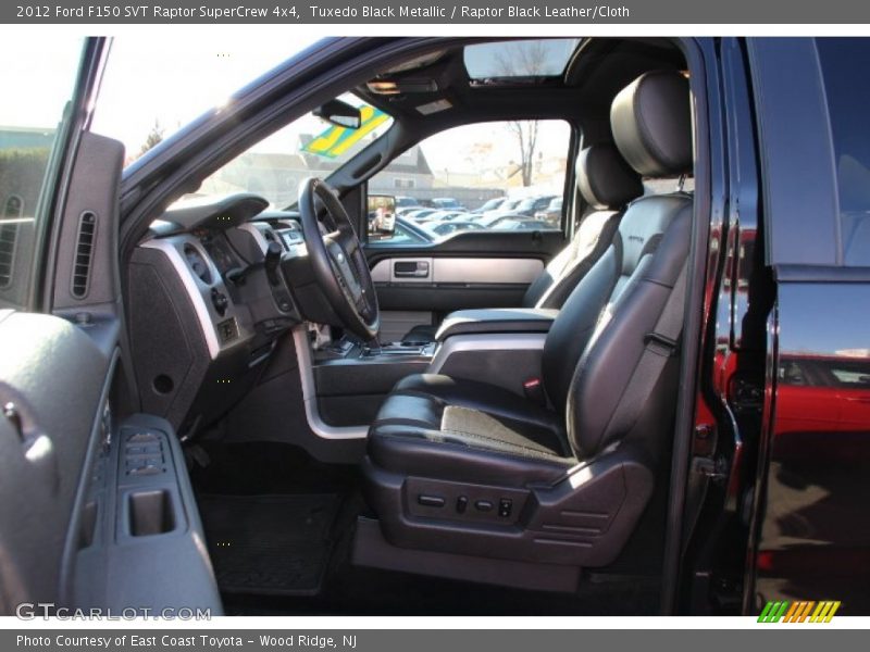 Tuxedo Black Metallic / Raptor Black Leather/Cloth 2012 Ford F150 SVT Raptor SuperCrew 4x4