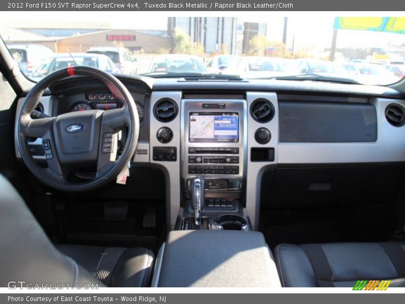 Tuxedo Black Metallic / Raptor Black Leather/Cloth 2012 Ford F150 SVT Raptor SuperCrew 4x4