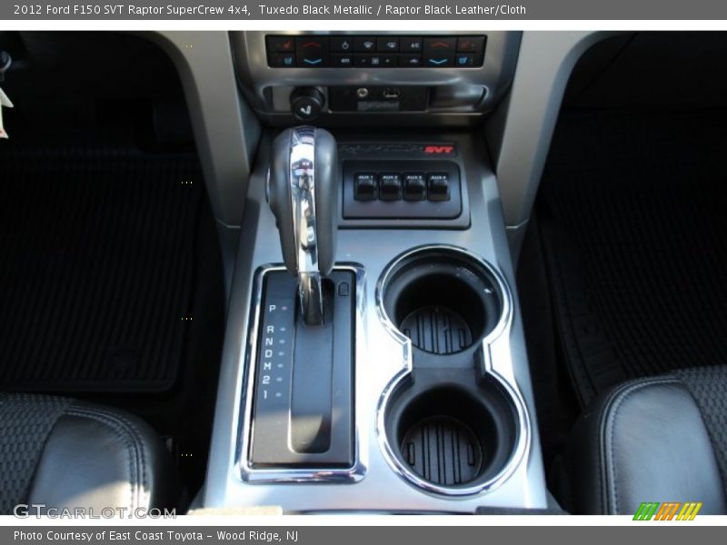 Tuxedo Black Metallic / Raptor Black Leather/Cloth 2012 Ford F150 SVT Raptor SuperCrew 4x4