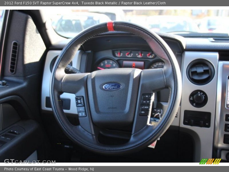 Tuxedo Black Metallic / Raptor Black Leather/Cloth 2012 Ford F150 SVT Raptor SuperCrew 4x4
