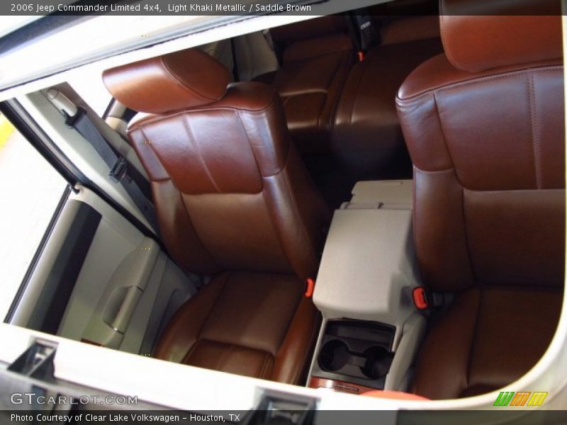 Light Khaki Metallic / Saddle Brown 2006 Jeep Commander Limited 4x4
