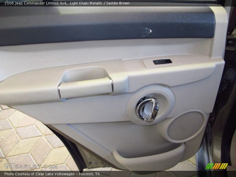 Light Khaki Metallic / Saddle Brown 2006 Jeep Commander Limited 4x4