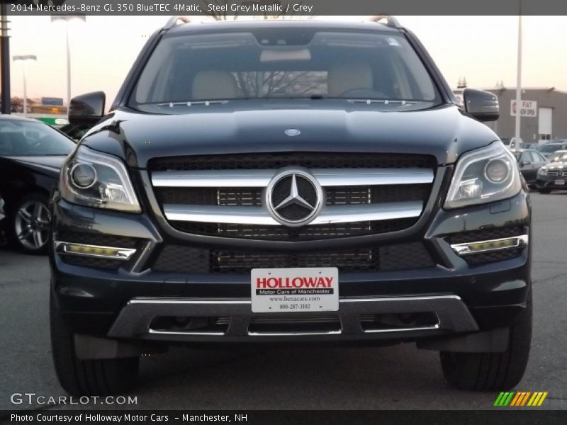 Steel Grey Metallic / Grey 2014 Mercedes-Benz GL 350 BlueTEC 4Matic