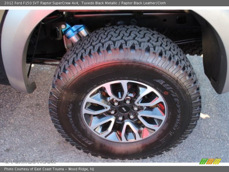 Tuxedo Black Metallic / Raptor Black Leather/Cloth 2012 Ford F150 SVT Raptor SuperCrew 4x4