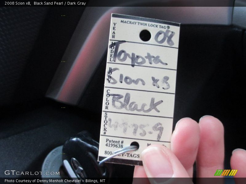 Black Sand Pearl / Dark Gray 2008 Scion xB