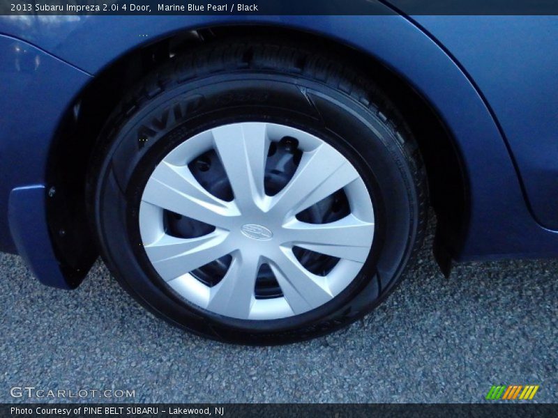 Marine Blue Pearl / Black 2013 Subaru Impreza 2.0i 4 Door
