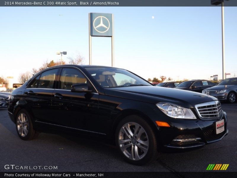 Black / Almond/Mocha 2014 Mercedes-Benz C 300 4Matic Sport