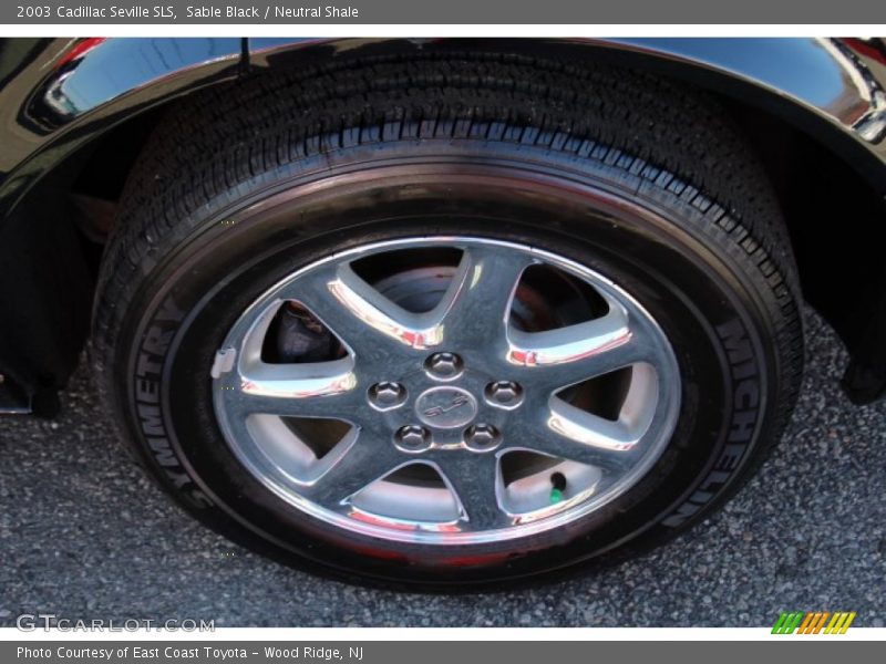 Sable Black / Neutral Shale 2003 Cadillac Seville SLS