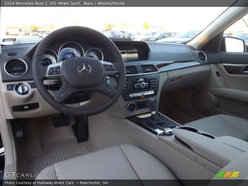 Black / Almond/Mocha 2014 Mercedes-Benz C 300 4Matic Sport