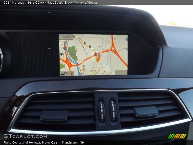 Black / Almond/Mocha 2014 Mercedes-Benz C 300 4Matic Sport