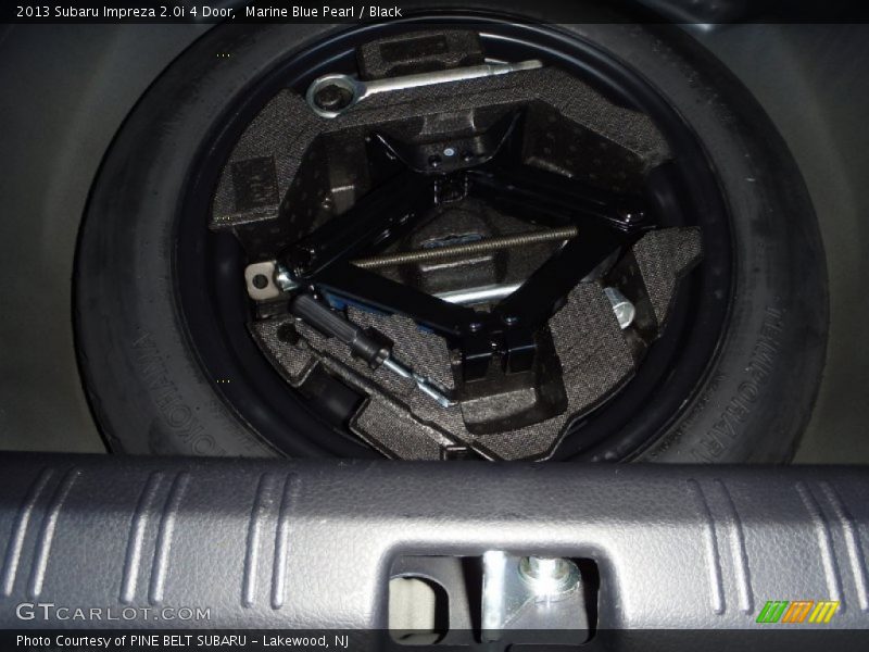 Marine Blue Pearl / Black 2013 Subaru Impreza 2.0i 4 Door