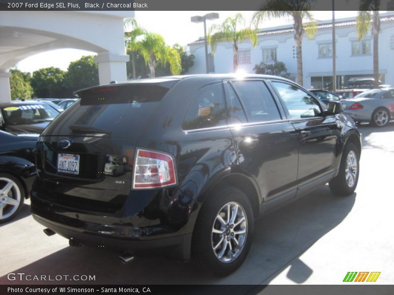 Black / Charcoal Black 2007 Ford Edge SEL Plus