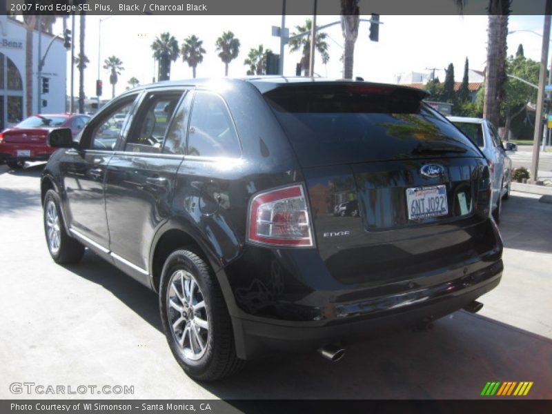 Black / Charcoal Black 2007 Ford Edge SEL Plus
