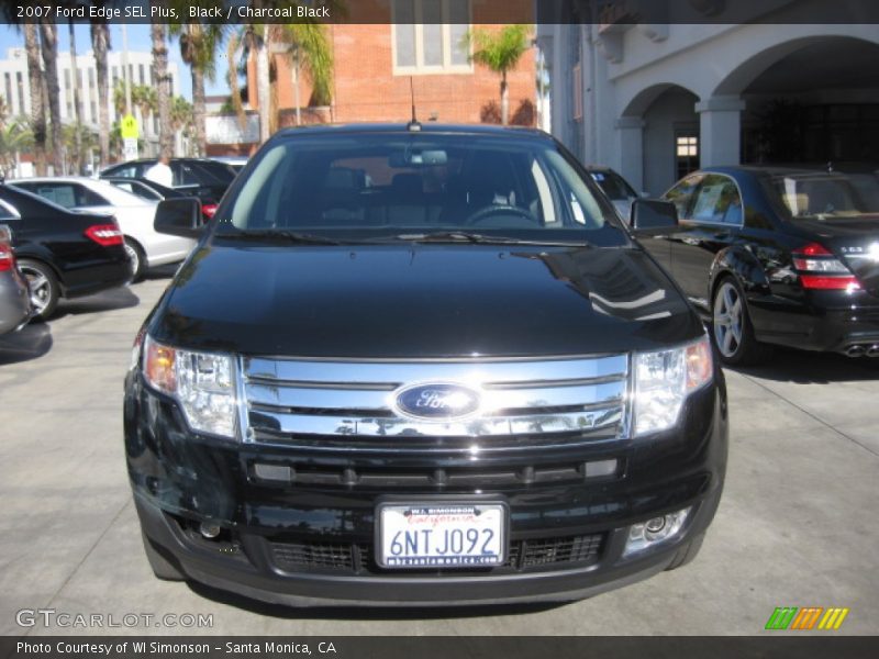 Black / Charcoal Black 2007 Ford Edge SEL Plus