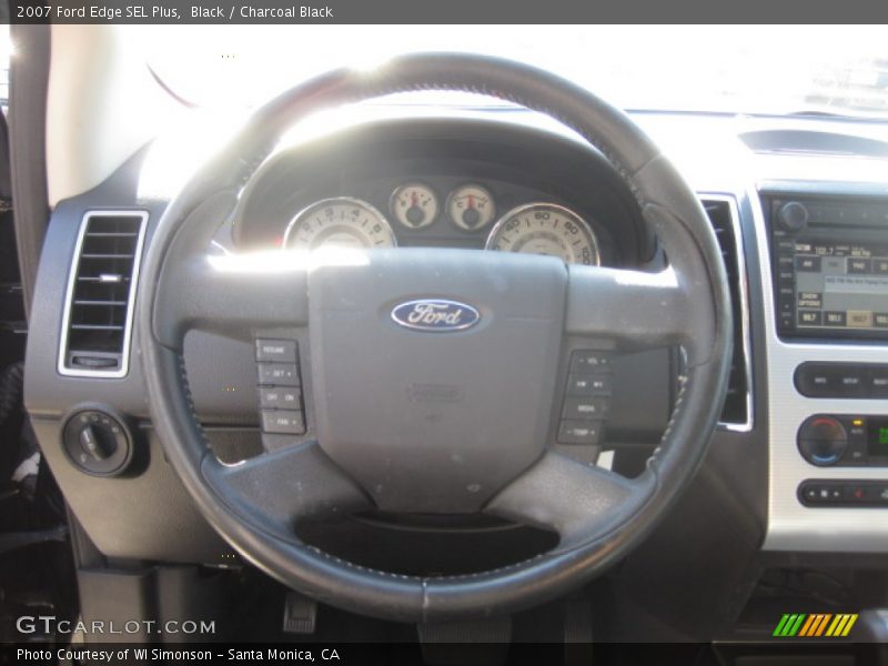 Black / Charcoal Black 2007 Ford Edge SEL Plus