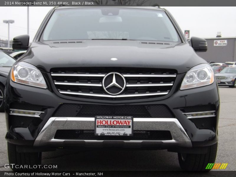 Black / Black 2014 Mercedes-Benz ML 350 4Matic
