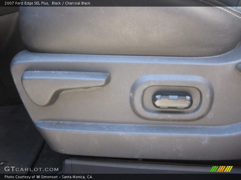 Black / Charcoal Black 2007 Ford Edge SEL Plus