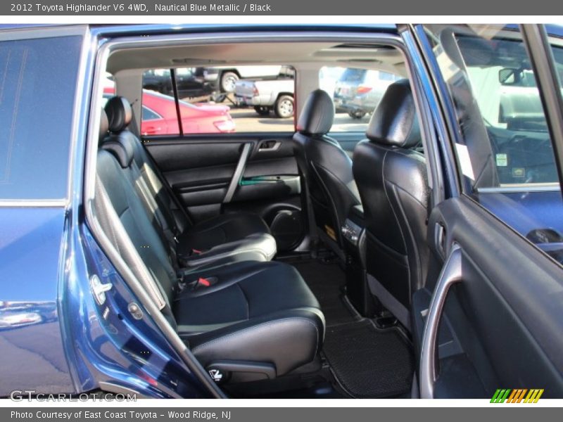 Nautical Blue Metallic / Black 2012 Toyota Highlander V6 4WD