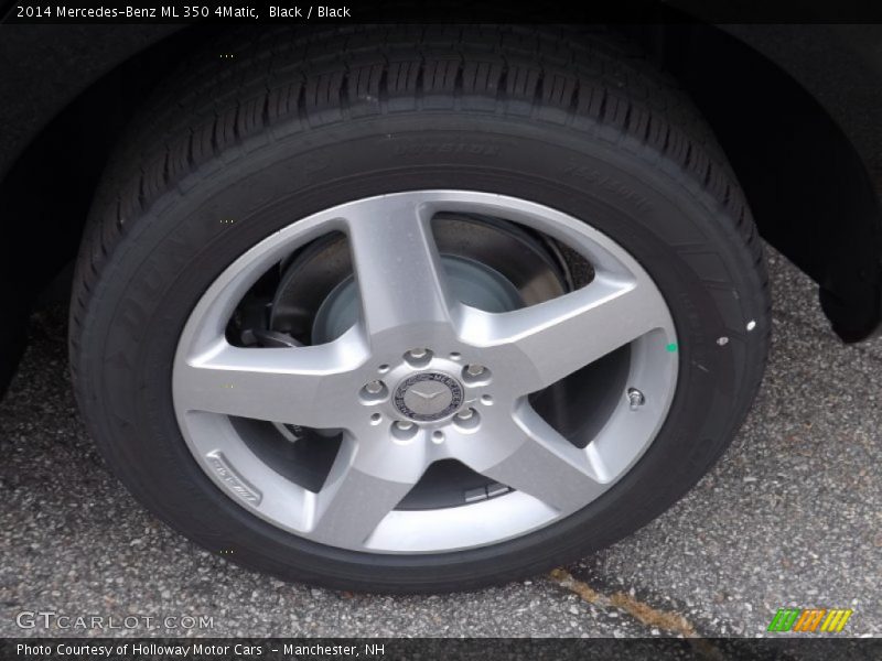 Black / Black 2014 Mercedes-Benz ML 350 4Matic