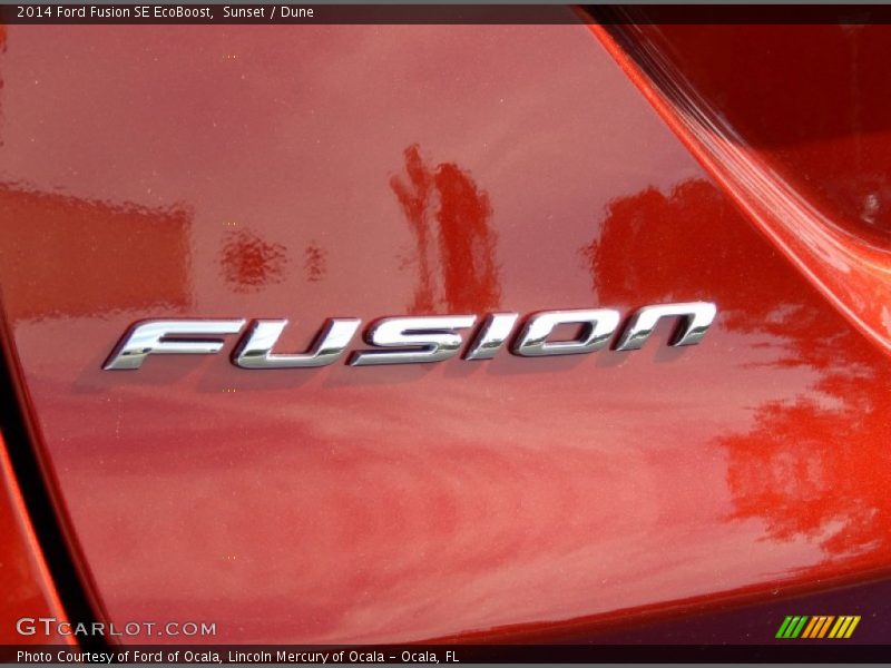 Sunset / Dune 2014 Ford Fusion SE EcoBoost