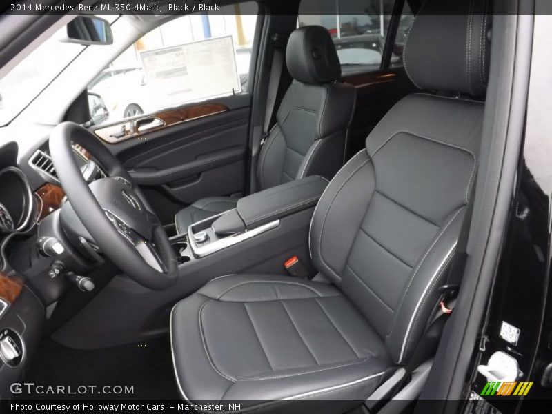 Black / Black 2014 Mercedes-Benz ML 350 4Matic