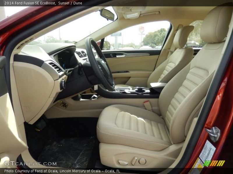 Sunset / Dune 2014 Ford Fusion SE EcoBoost