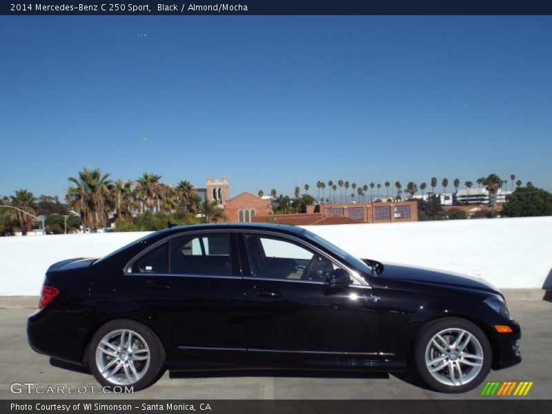 Black / Almond/Mocha 2014 Mercedes-Benz C 250 Sport