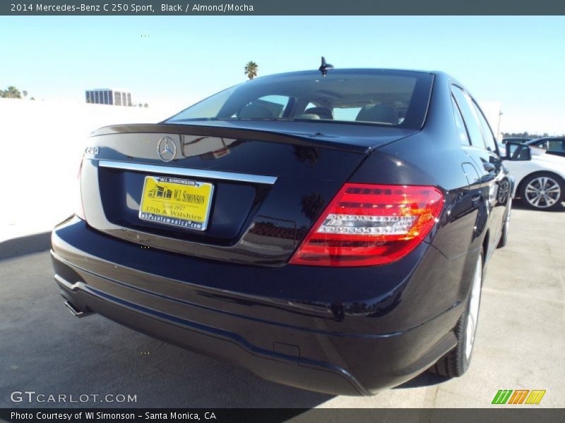 Black / Almond/Mocha 2014 Mercedes-Benz C 250 Sport