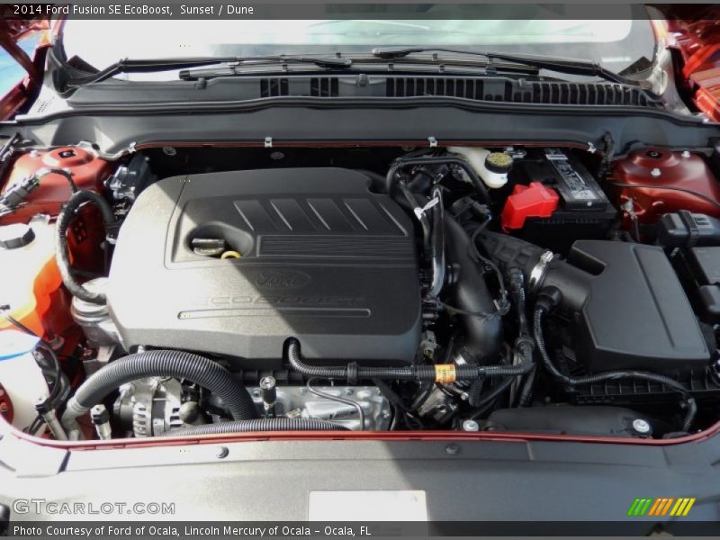 Sunset / Dune 2014 Ford Fusion SE EcoBoost